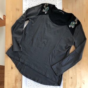 NWOT ZARA Long Sleeve Top